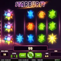 MonsterWin - Starburst Slot Game by NetEnt