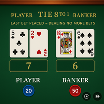 MonsterWin - Baccarat Table Game - Elegant Casino