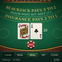 MonsterWin - Blackjack Table Game - Classic Casino